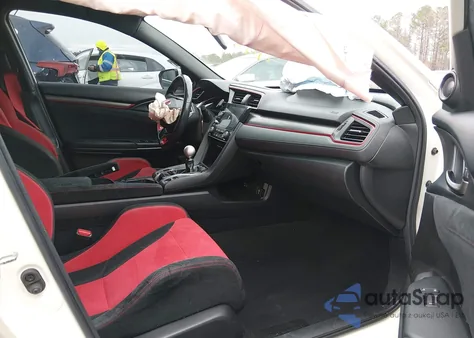 2019 Honda Civic Type R Touring z USA, uszkodzony, nr VIN SHHFK8G77KU204349